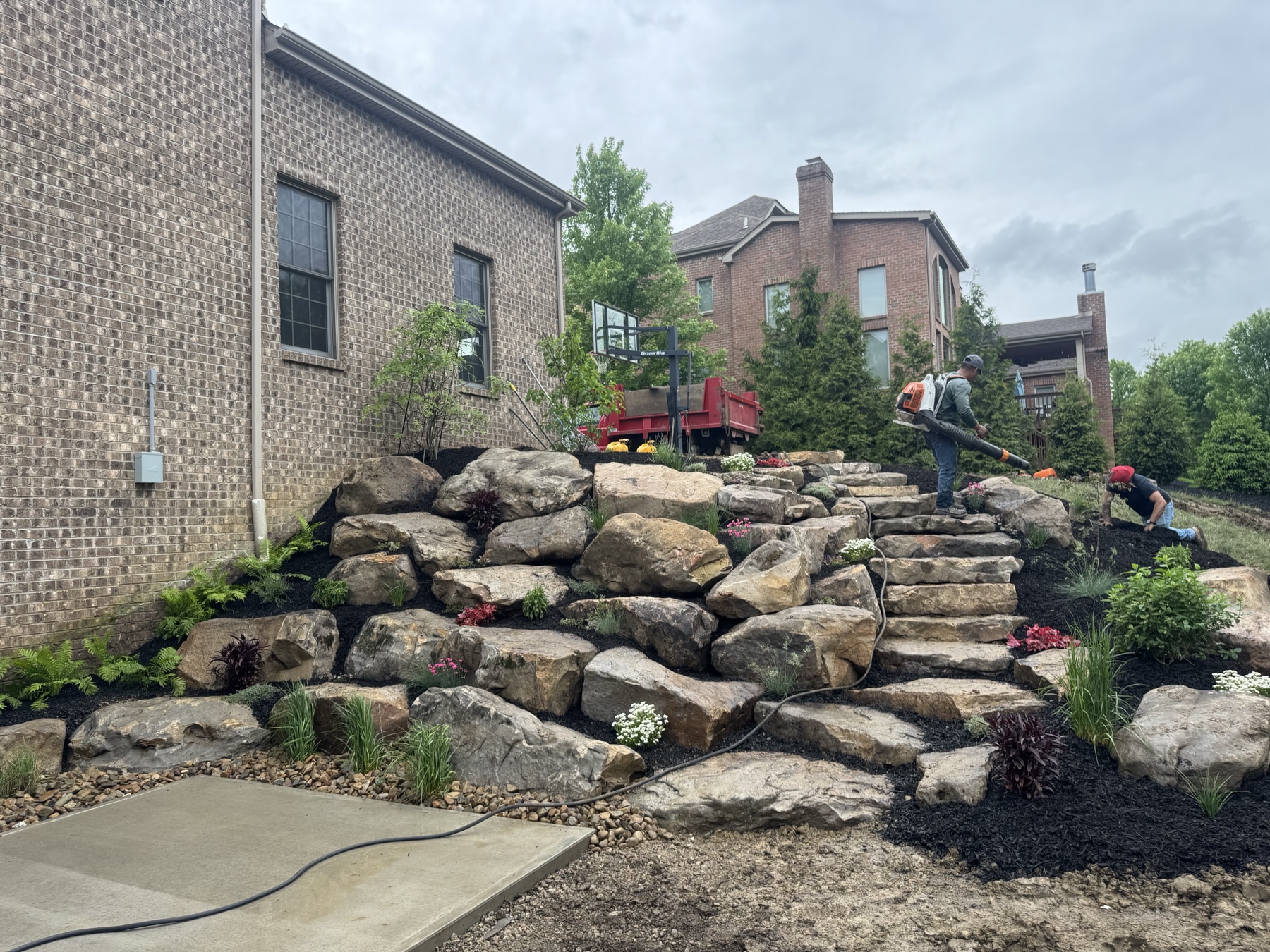 Pittsburgh hardscape installation by Kelley Construction