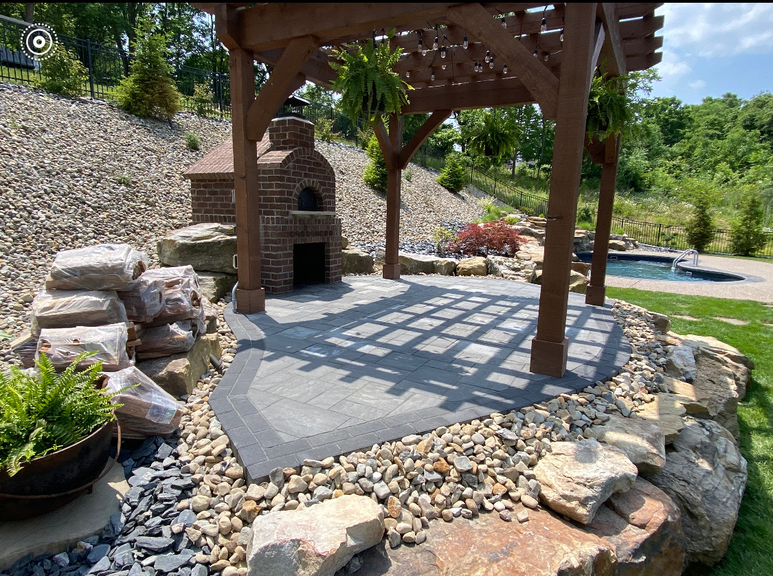 Paver patio installation in Greater Pittsburgh